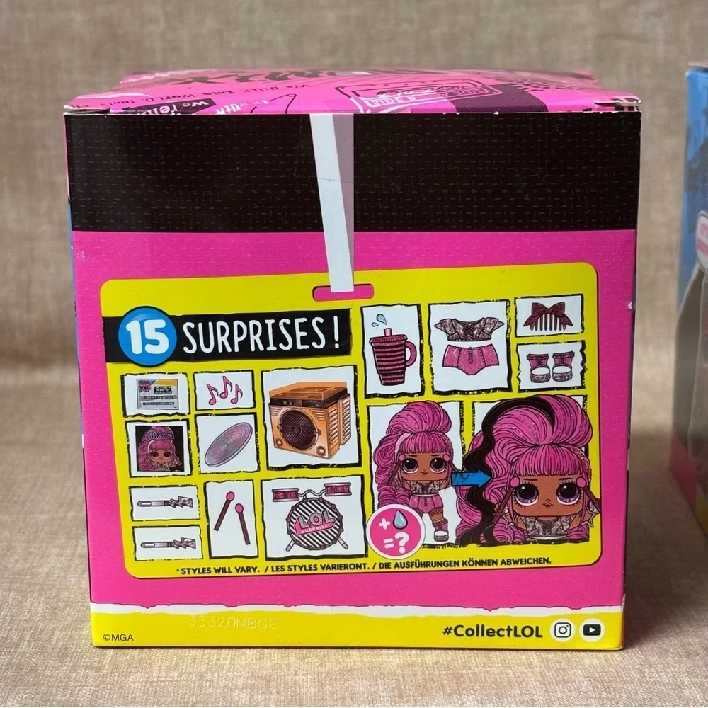LOL Surprise! Remix Hair Flip Doll With 15 Surprises Brand New Sealed lot of 2